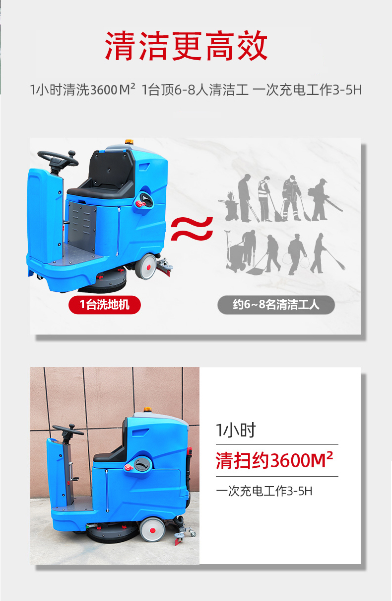 云林驾驶式洗地机更适合用在高铁站